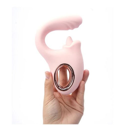 JAYLEE DUAL MOTOR G-SPOT TICKLER VIBRATOR PINK - MTBO2525PINK