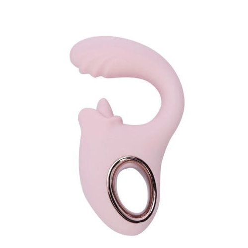 JAYLEE DUAL MOTOR G-SPOT TICKLER VIBRATOR PINK - MTBO2525PINK