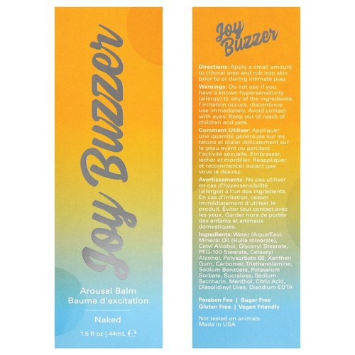 Jelique Joy Buzzer Naked 1.5oz