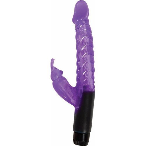JELLY MINI RABBIT VIBRO WAND PURPLE
