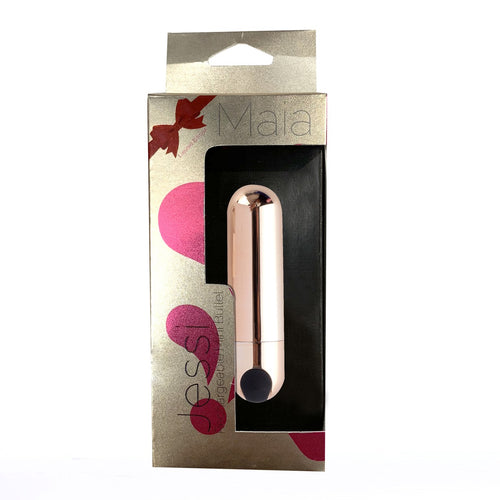 JESSI RECHARGEABLE MINI BULLET ROSE GOLD - MTMA330RG
