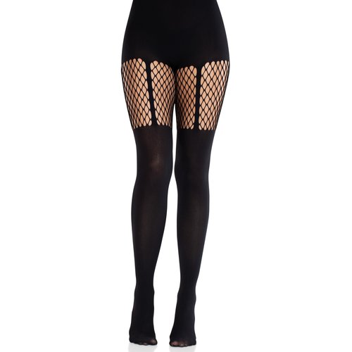 Jett Garter Illusion Tights - 9245      00122