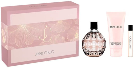 JIMMY CHOO 3PC SET, WOMEN'S GIFT SET, EDP-Pinkfoxxx