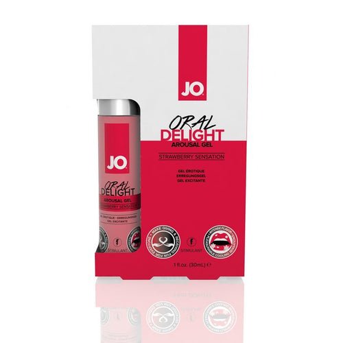 JO ORAL DELIGHT STRAWBERRY SENSATION 1 OZ - JO40481