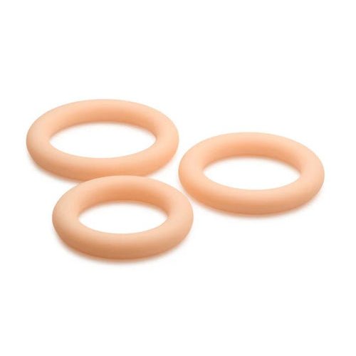 JOCK DISCREET SILICONE COCK RING SET LIGHT - CN09095210