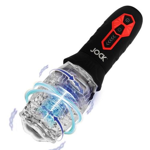 JOCK SPINNING & VIBRATING MASTURBATOR - CN09095600