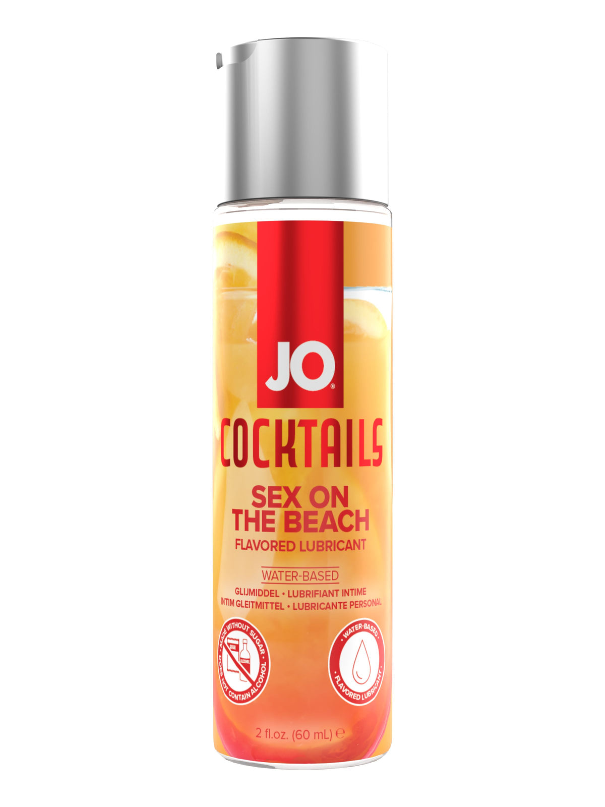 JO COCKTAILS SEX ON THE BEACH FLAVORED LUBE 2 OZ - JO21002