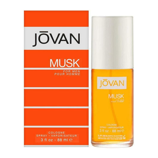 JOVAN MUSK 3.0OZ, MEN'S PERFUME, EDC-Pinkfoxxx