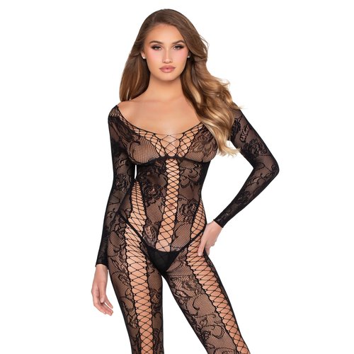 Just a Taste Lingerie Jumpsuit - 89369     00122
