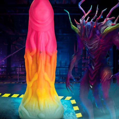 CREATURE COCKS SHAPE SHIFTER ALIEN SILICONE DILDO - XRAH286