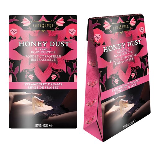 Kama Sutra Honey Dust-Strawberry Dreams 1oz  (Extended Manufacturer Backorder)