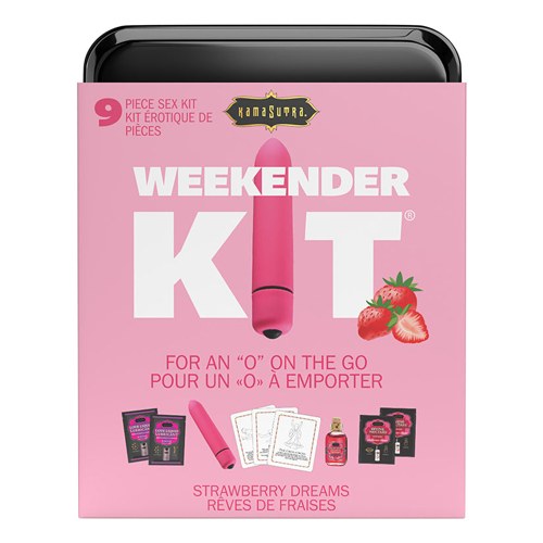 Kama Sutra Vibe Weekender Kit-Strawberry Dreams