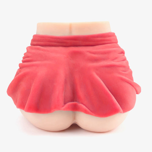 KEISHA GREY MINI SKIRT PUSSY & ANUS MASTURBATOR - COSKKGREY001