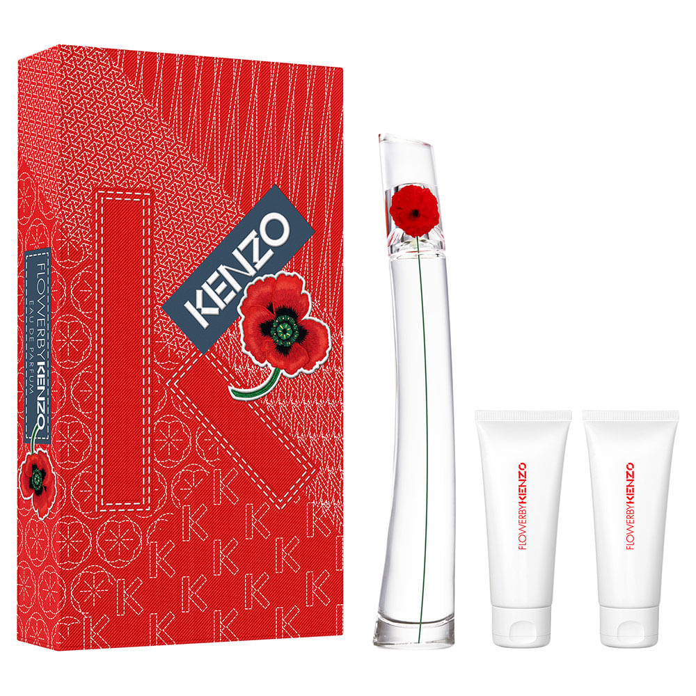 KENZO FLOWER 3PC SET, WOMEN'S GIFT SET