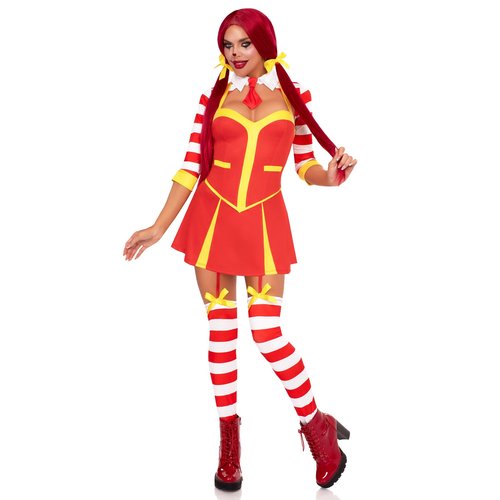 Ketchup Clown Costume - 87297     10125