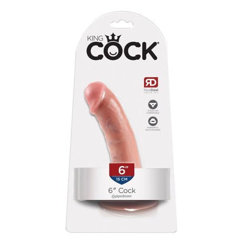 KING COCK 6 IN COCK FLESH - PD550121