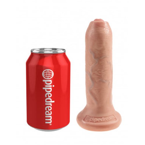KING COCK 6 IN UNCUT LIGHT - PD556021