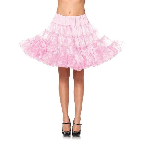 Knee Length Deluxe Crinoline Petticoat Costume Skirt - 2761      00122