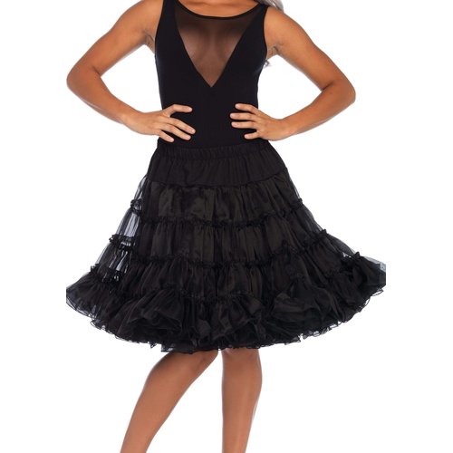 Knee Length Deluxe Crinoline Petticoat Costume Skirt - 2761      00122