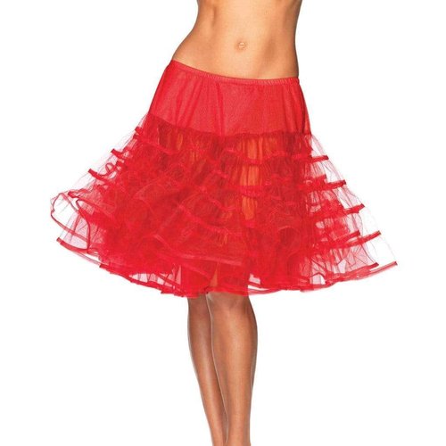 Knee Length Layered Petticoat Costume Skirt - 83043     00222