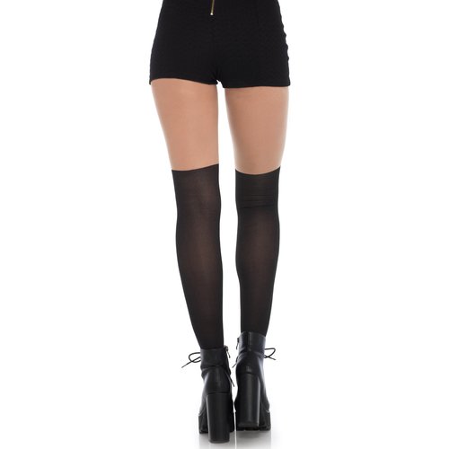 Kura Black Cat Tights - 7908      00922