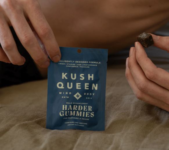 KUSH QUEEN HARDER GUMMIES MALE ENHANCEMENT 12PC DISPLAY