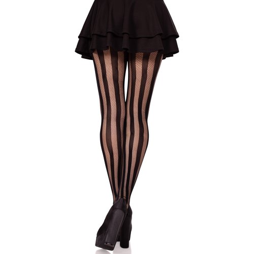 Kyra Striped Net Tights - 9246      00122