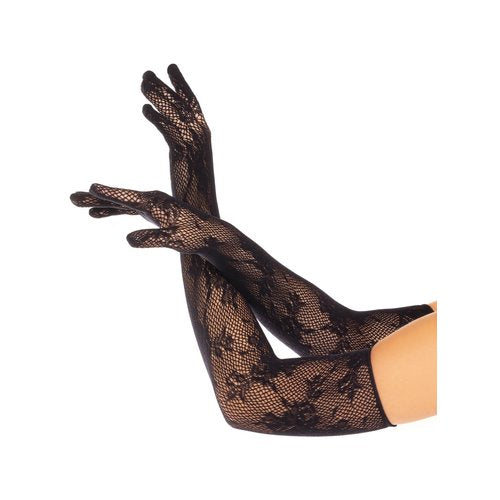 Lace Opera Length Gloves - 2033      00122