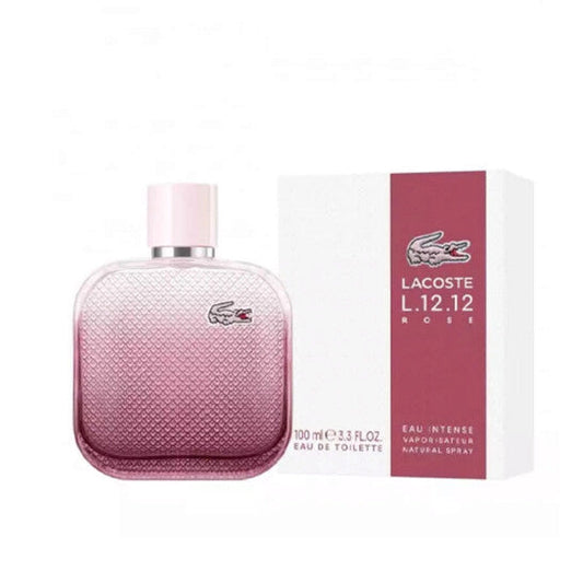 LACOSTEL 12.12 ROSE EAU INTENSE 3.4OZ, WOMEN'S PERFUME, EDT-Pinkfoxxx
