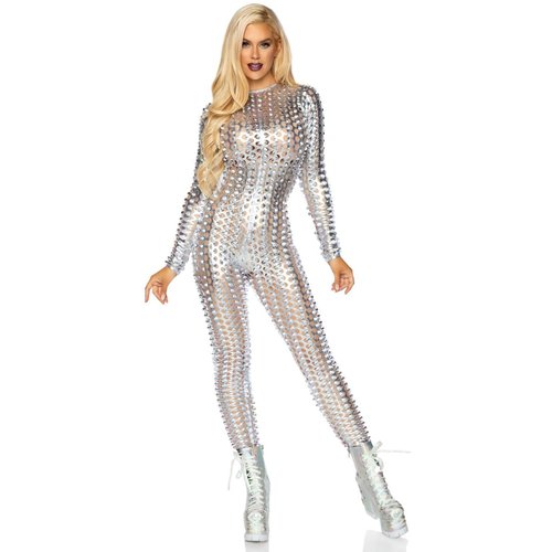 Laser Cut Catsuit - SK86892   02725