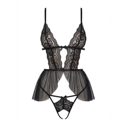 Late Checkout Babydoll Set - 81677     00101