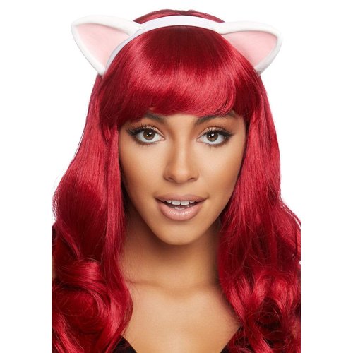 Latex Kitty Ear Costume Headband - A2734     00222
