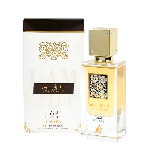LATTAFA ANA ABIYEDH LEATHER 2OZ, UNISEX PERFUME, EDP-Pinkfoxxx