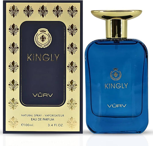 LATTAFA KINGLY 3.4OZ, MEN'S PERFUME, EDP-Pinkfoxxx