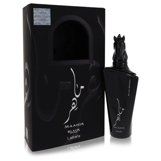 LATTAFA MAAHIR BLACK 3.4OZ, UNISEX, EDP-Pinkfoxxx