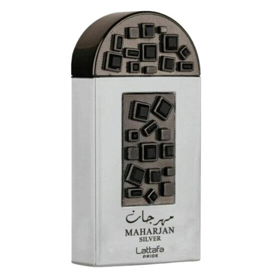 LATTAFA MAHARAJAN SILVER 3.4OZ, UNISEX PERFUME, EDP-Pinkfoxxx