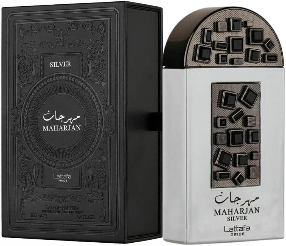 LATTAFA MAHARAJAN SILVER 3.4OZ, UNISEX PERFUME, EDP-Pinkfoxxx