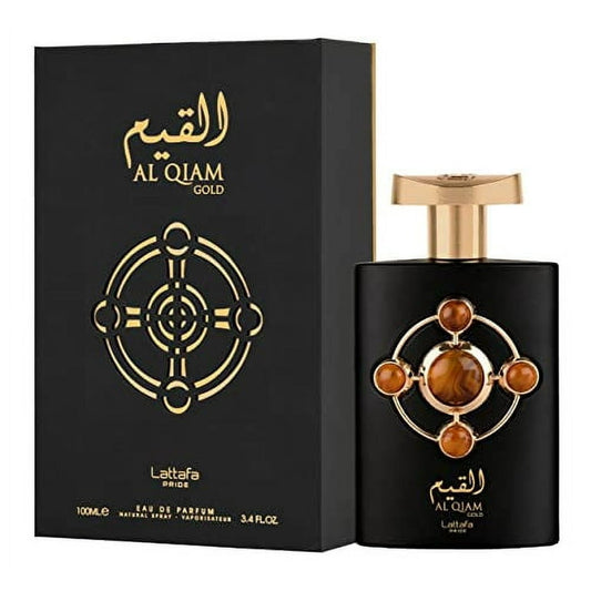 LATTAFA PRIDE AL QIAM GOLD 3.4OZ, WOMEN'S PERFUME, EDP-Pinkfoxxx