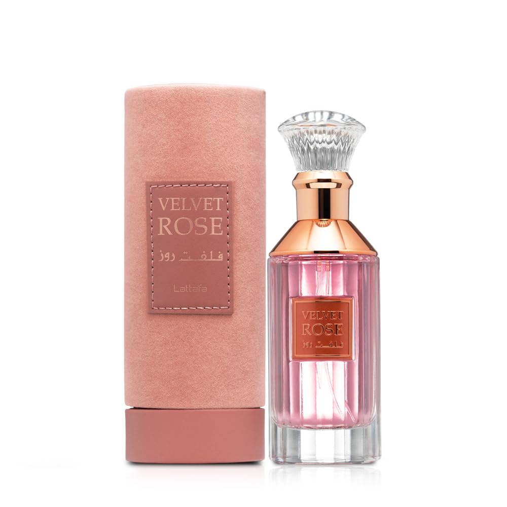 LATTAFA VELVET ROSE 3.4OZ, UNISEX, EDP-Pinkfoxxx