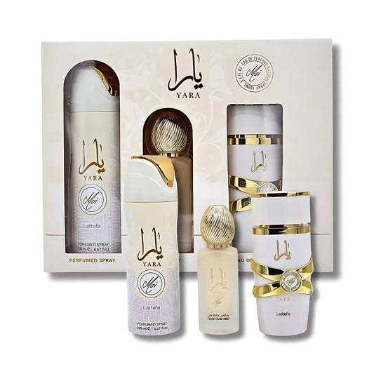 LATTAFA YARA MOI 3PC SET, WOMEN'S GIFT SET, EDP-Pinkfoxxx