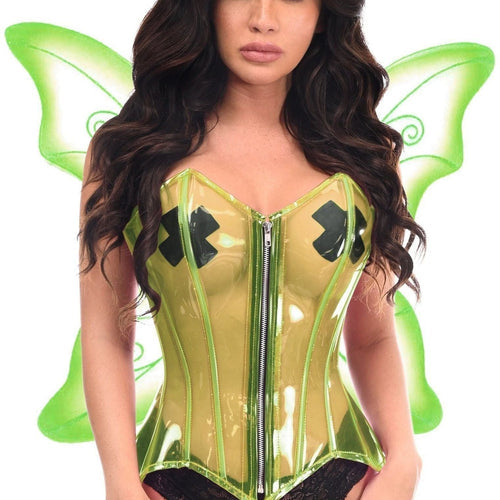 Lavish 2 PC Green Pixie Corset Costume