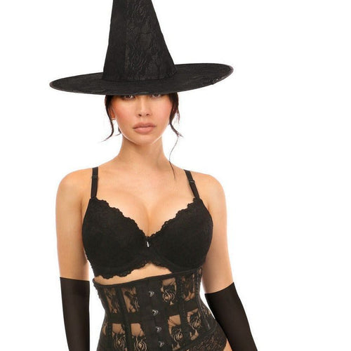 Lavish 3 PC Daring Witch Corset Costume