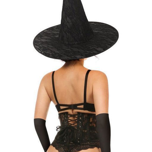 Lavish 3 PC Daring Witch Corset Costume