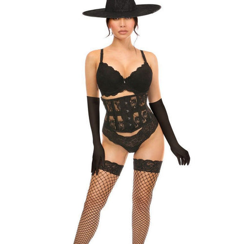 Lavish 3 PC Daring Witch Corset Costume