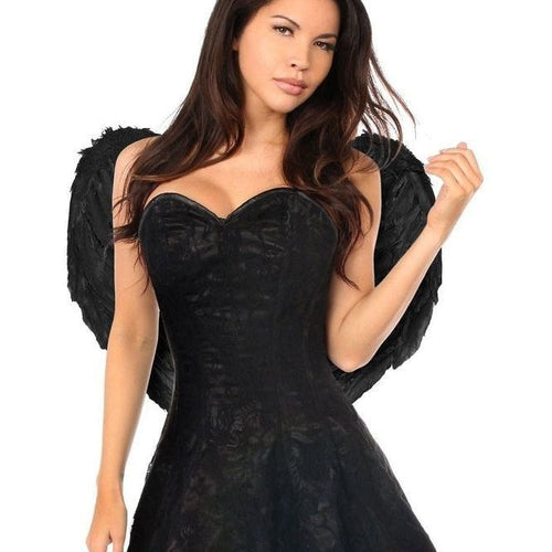 Lavish 3 PC Dark Angel Corset Dress Costume