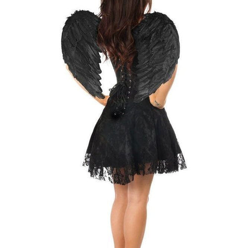 Lavish 3 PC Dark Angel Corset Dress Costume