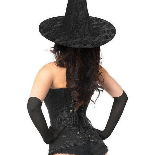 Lavish 3 PC Midnight Witch Corset Costume