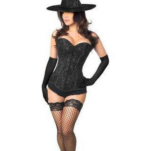 Lavish 3 PC Midnight Witch Corset Costume