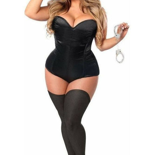 Lavish 3 PC Rhinestone Cop Costume