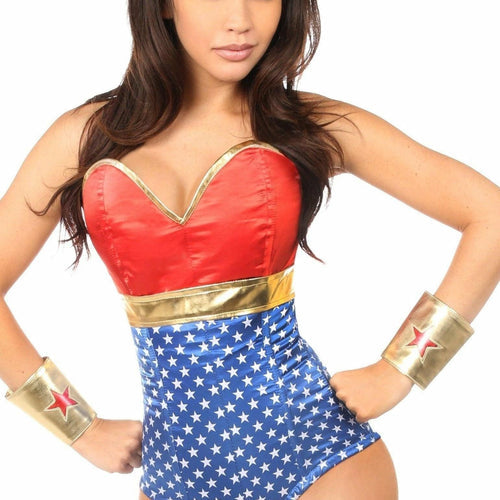 Lavish 3 PC Sexy Superhero Costume
